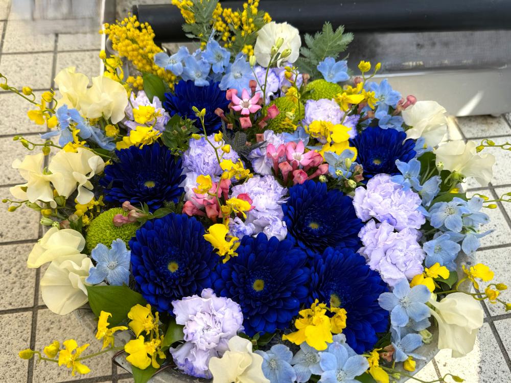 ニューパール美容室 深川花手水