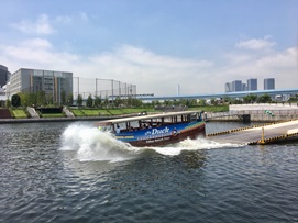  水陸両用バス「SKY Duck 東京 2017」